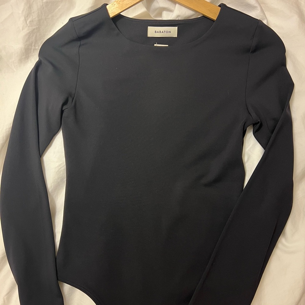Babaton Aritzia contour bodysuit long sleeve